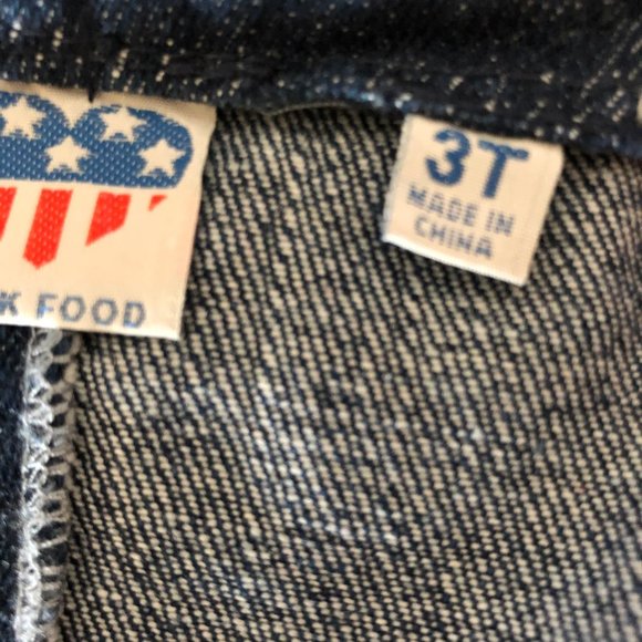 Denim jacket with gold embellishments - Picture 4 of 7